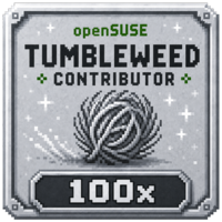 100 Tumbleweed Contributions